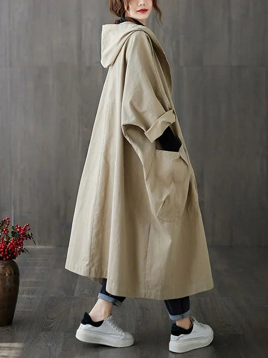 ShopNory | Langer Wasserdichter Trenchcoat Mantel