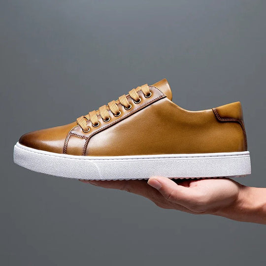 Leren Herren Sneaker