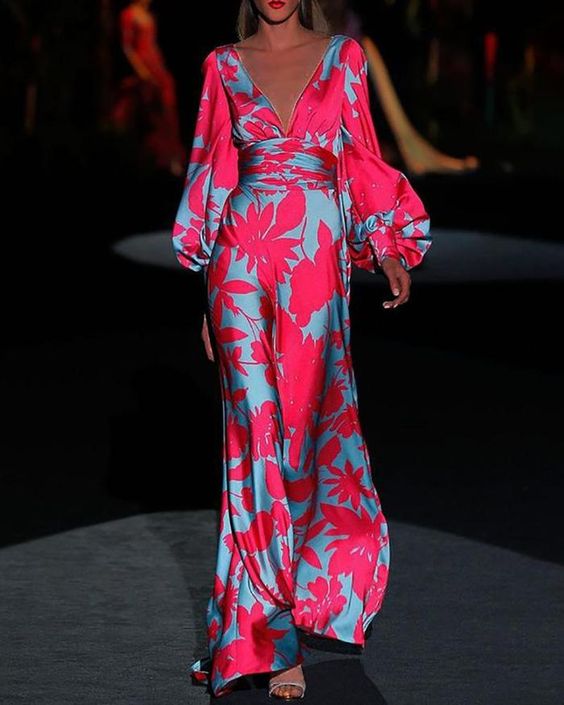 V-Ausschnitt Sommerkleid für Frauen Moira
