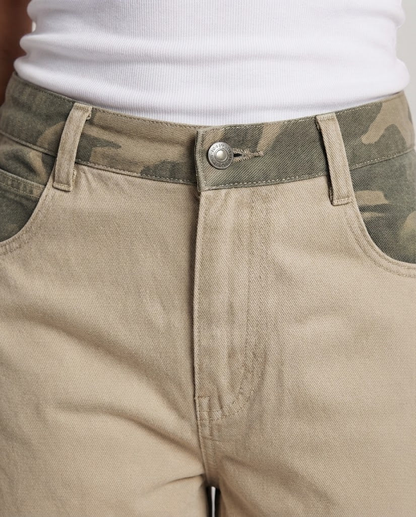 Damen Stilvolle Lockere Cargo-Hosen Shop Nory
