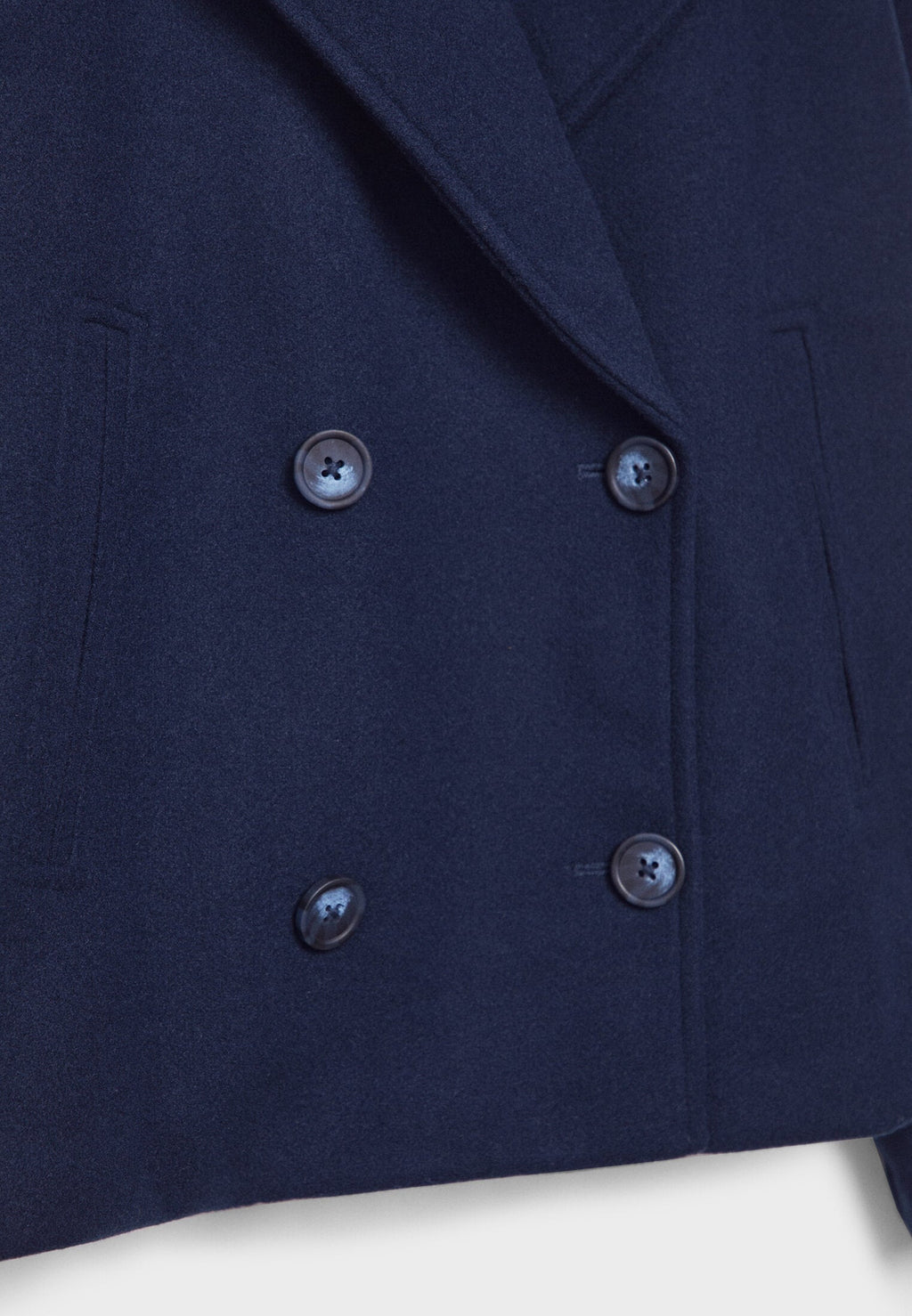 Zweireihige Kurze Jacke