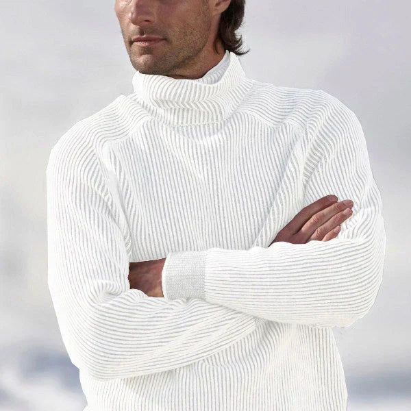 Eleganter Herren Rollkragenpullover