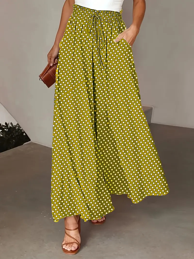 Elegante und Schicke Hose mit Weitem Bein