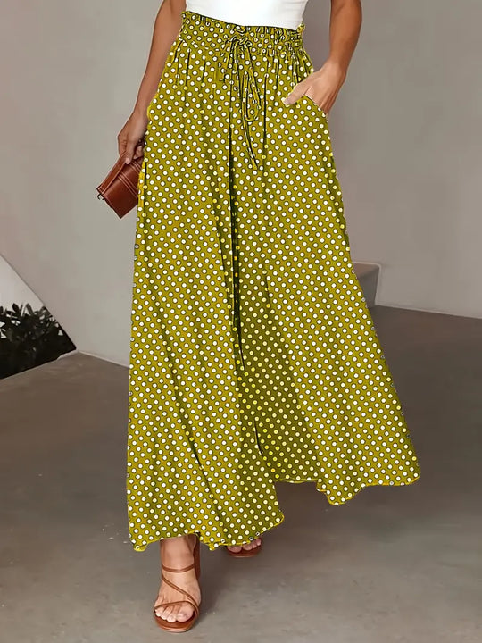 Elegante und Schicke Hose mit Weitem Bein