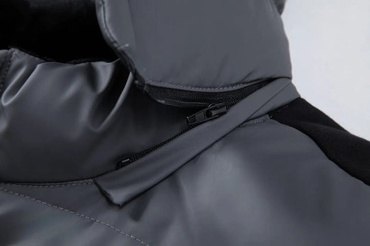 Shopnory | Freizeitwinterjacke mit Kapuze für Herren