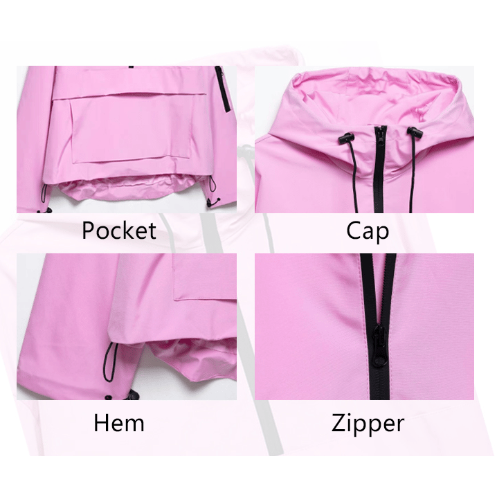 3-in-1 wasserdichte Jacke für Outdoor-Abenteuer