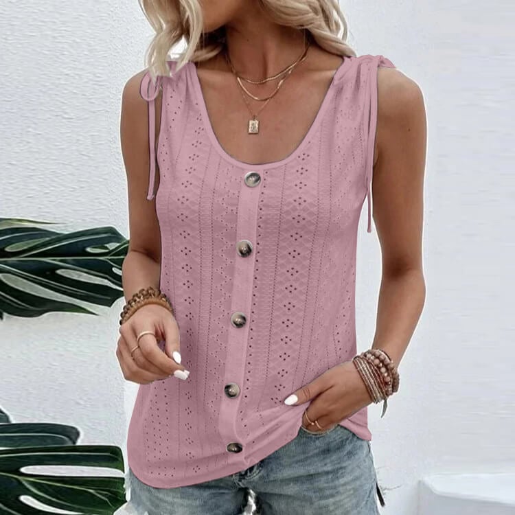 Bequemes T-Shirt Mit Rundhalsausschnitt Für Damen