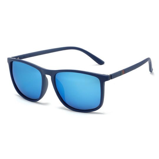 Shopnory | UV-Schutz quadratische polarisierte Sonnenbrille mit großem Rahmen