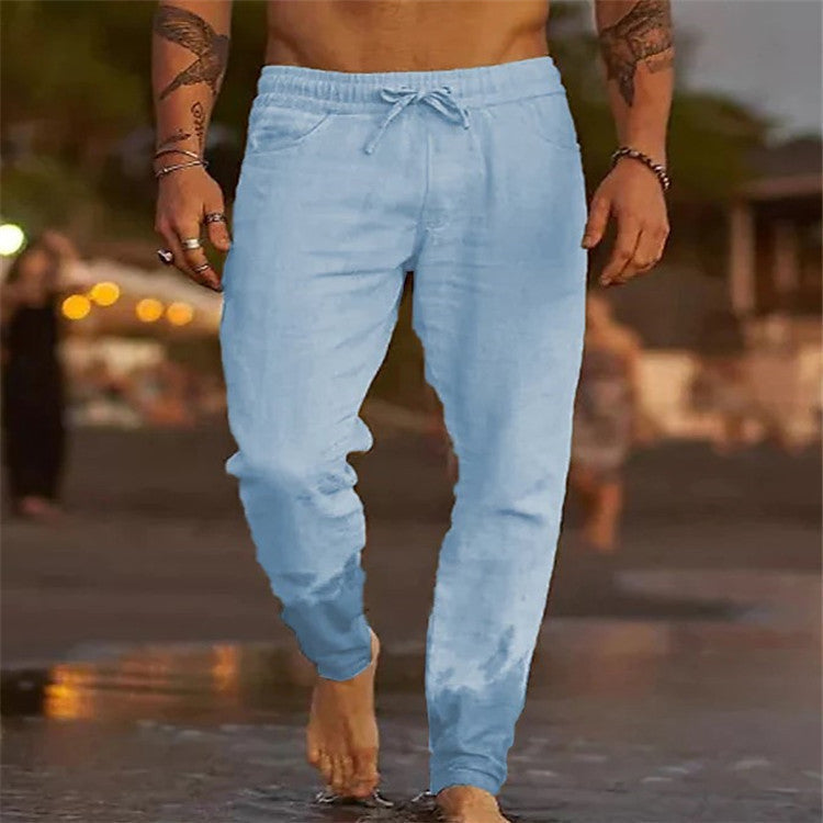 Lässige Leinenhose für Herren