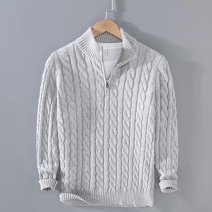 Wollpullover für Warmen Tragekomfort