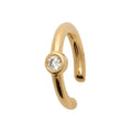 Ear Cuff mit Zirkonia vergoldet | Shop Nory