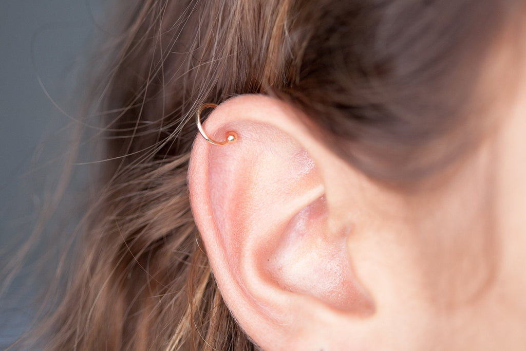 Zarter EarCuff 16K vergoldet - Ohrklemme | Shop Nory