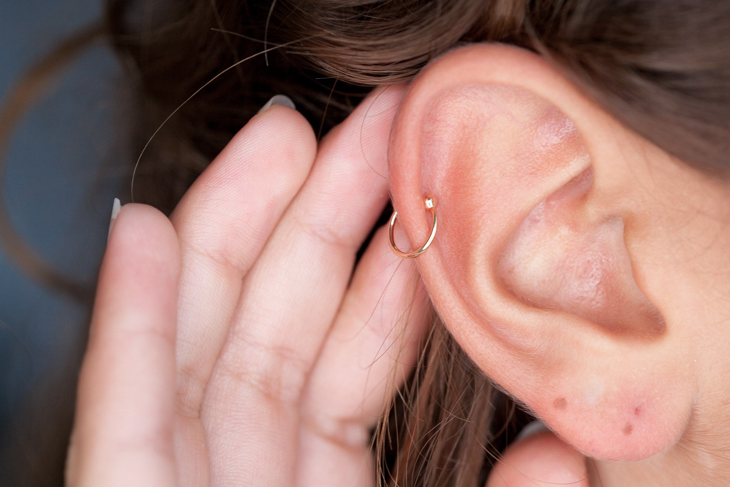 Zarter EarCuff 16K vergoldet - Ohrklemme | Shop Nory