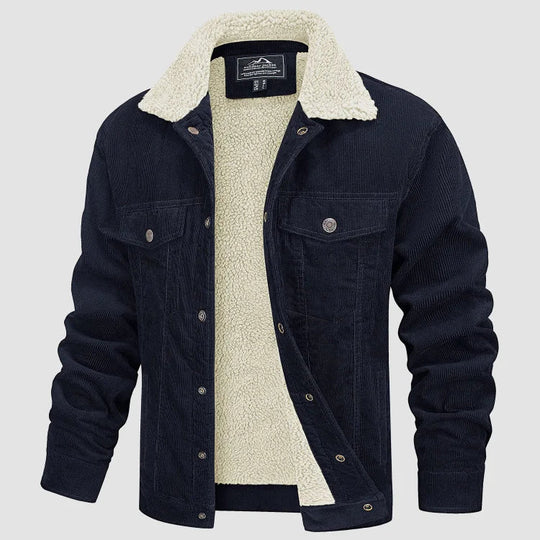 Herren Winterjacke mit Kapuze