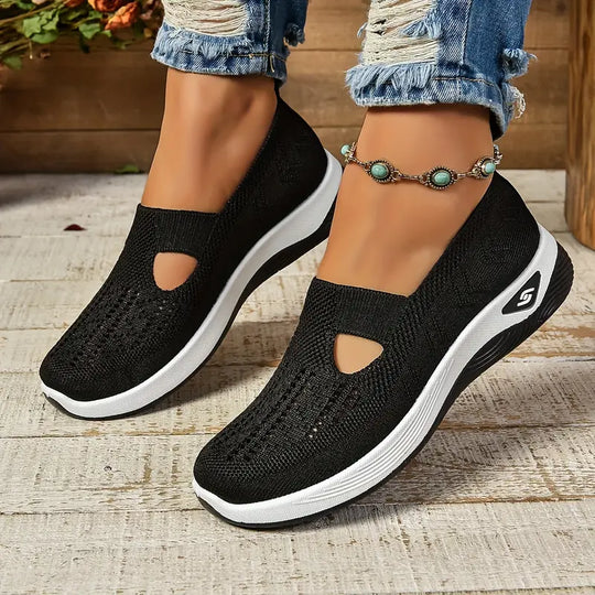 Atmungsaktive Orthopädische Slip-On Sneakers für Damen