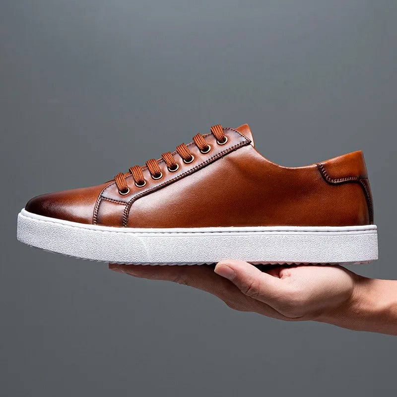 Leren Herren Sneaker