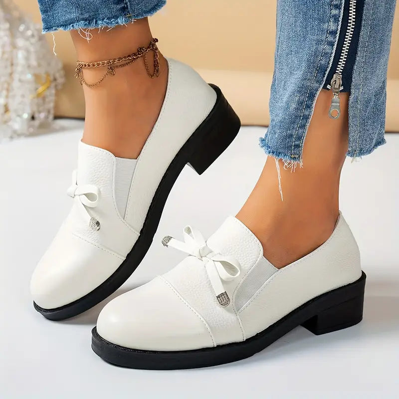 Damen Lackleder Loafers Shopnory Shopnory