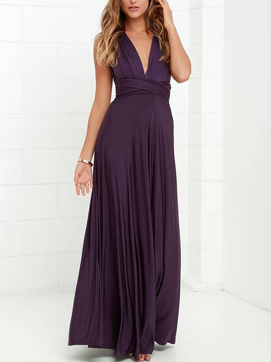 Elegantes Wandelbares Maxikleid