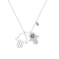 Kette mit Fatimas Hand und Bösem Blick  | Shop Nory