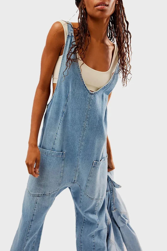 Lässiger Denim-Overall