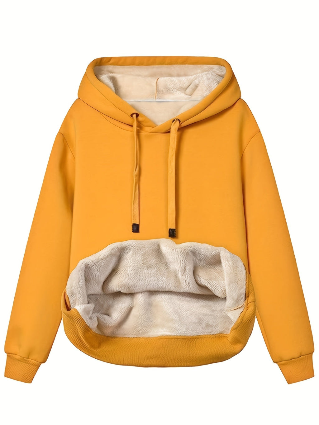 Warme Winterkuscheligkeit mit Fleece Hoodie