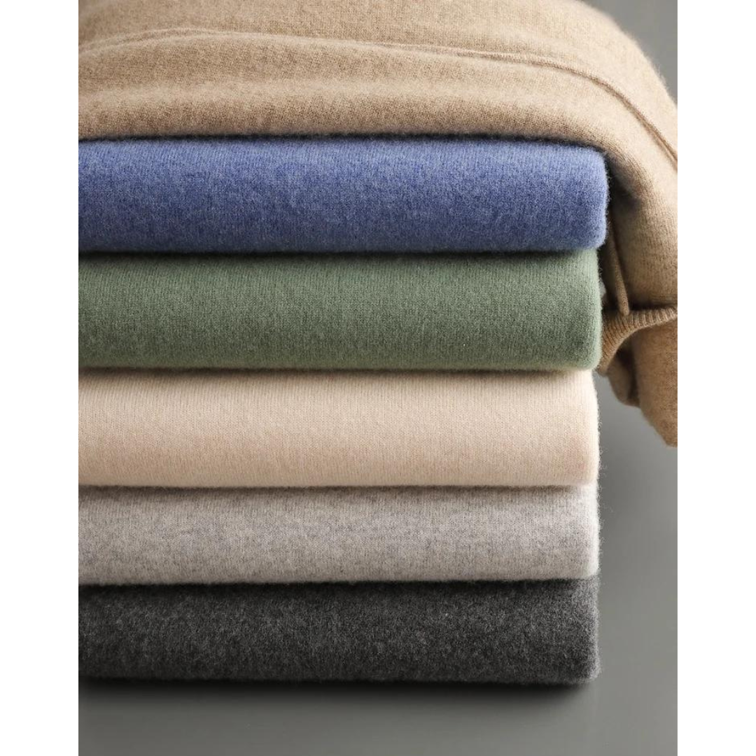 Merino Strick Kapuzenpullover