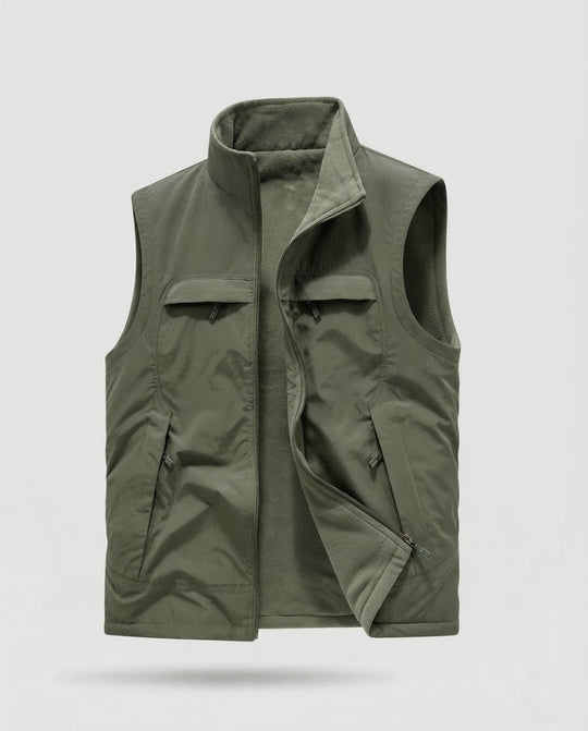 Herren Praktische und wandelbare Fleece-Weste Shop Nory