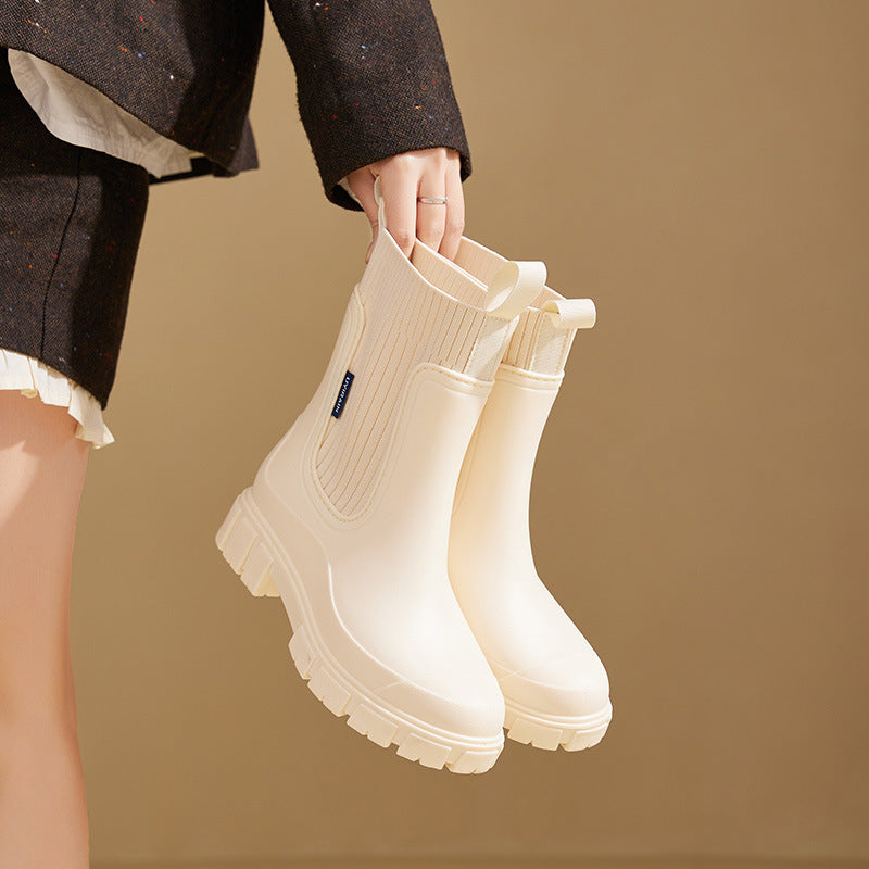 ShopNory | Gummistiefel - Wasserdicht mit Antirutschsohle, Perfekt für Regenwetter