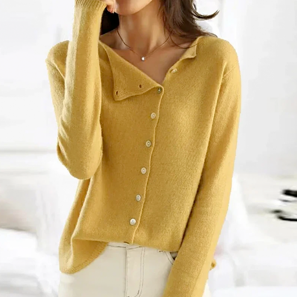 Weinlese Gestrickter Pullover