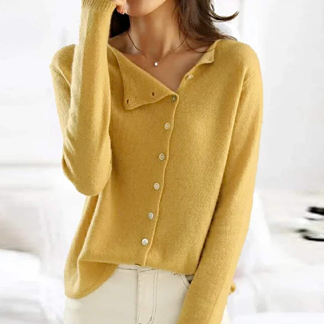 Weinlese Gestrickter Pullover