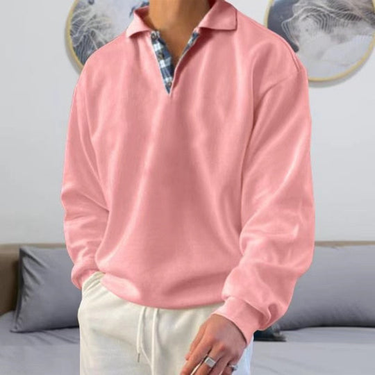 Leichter Herren-Sommersweater mit lockerer Passform