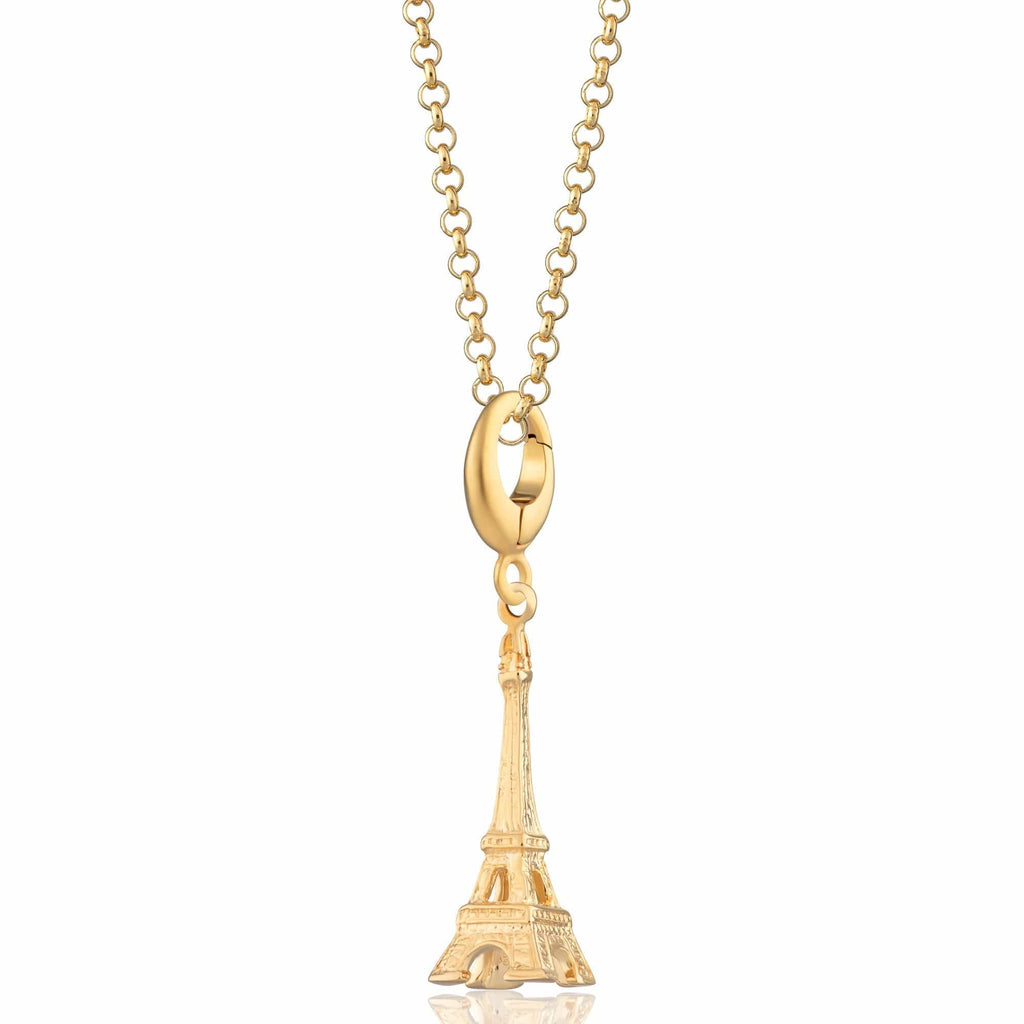 Gold Eiffel Tower Charm Necklace | Shop Nory