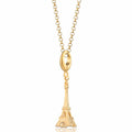 Gold Eiffel Tower Charm Necklace | Shop Nory