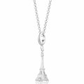 Silberne Eiffelturm Charm Halskette | Shop Nory