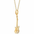 Gold E-Gitarre Charm Halskette | Shop Nory