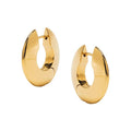 Elegante geometrische glänzende Creolen | Shop Nory