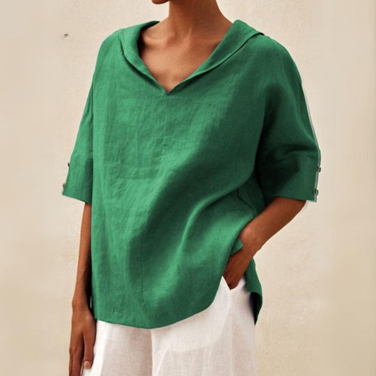 ShopNory | Elegantes Leinenhemd Für Den Sommer