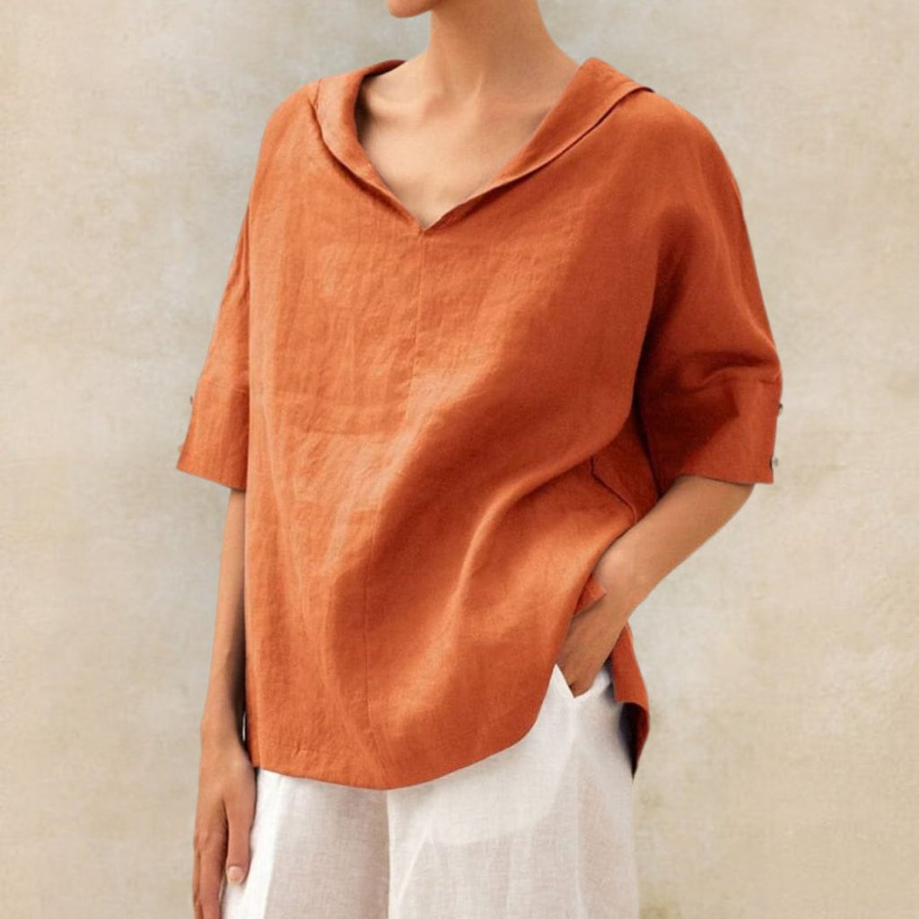 ShopNory | Elegantes Leinenhemd Für Den Sommer