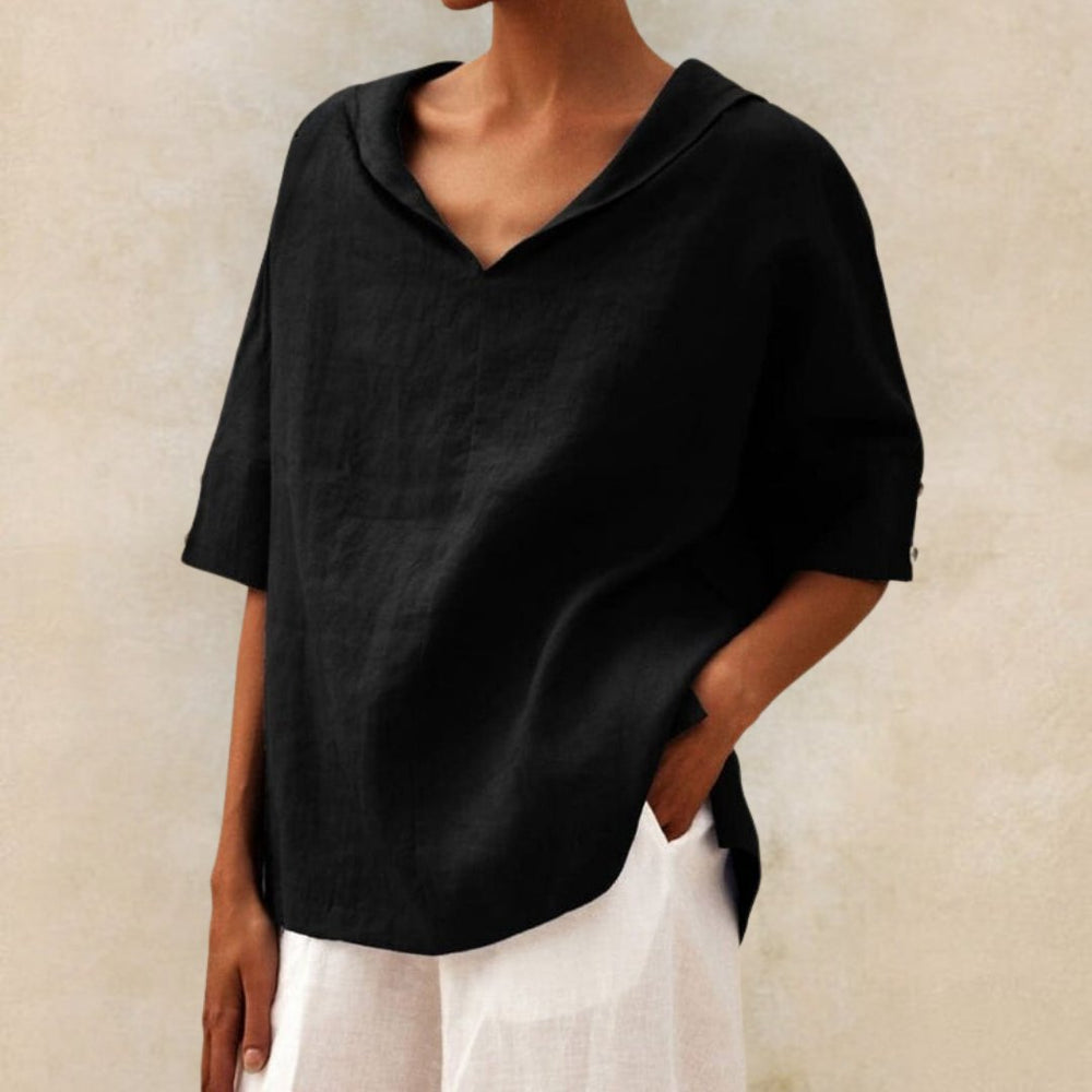 ShopNory | Elegantes Leinenhemd Für Den Sommer