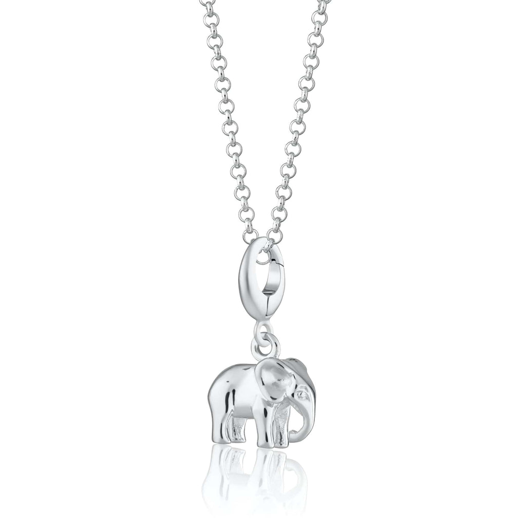 Silberner Elefant Charm Anhänger | Shop Nory