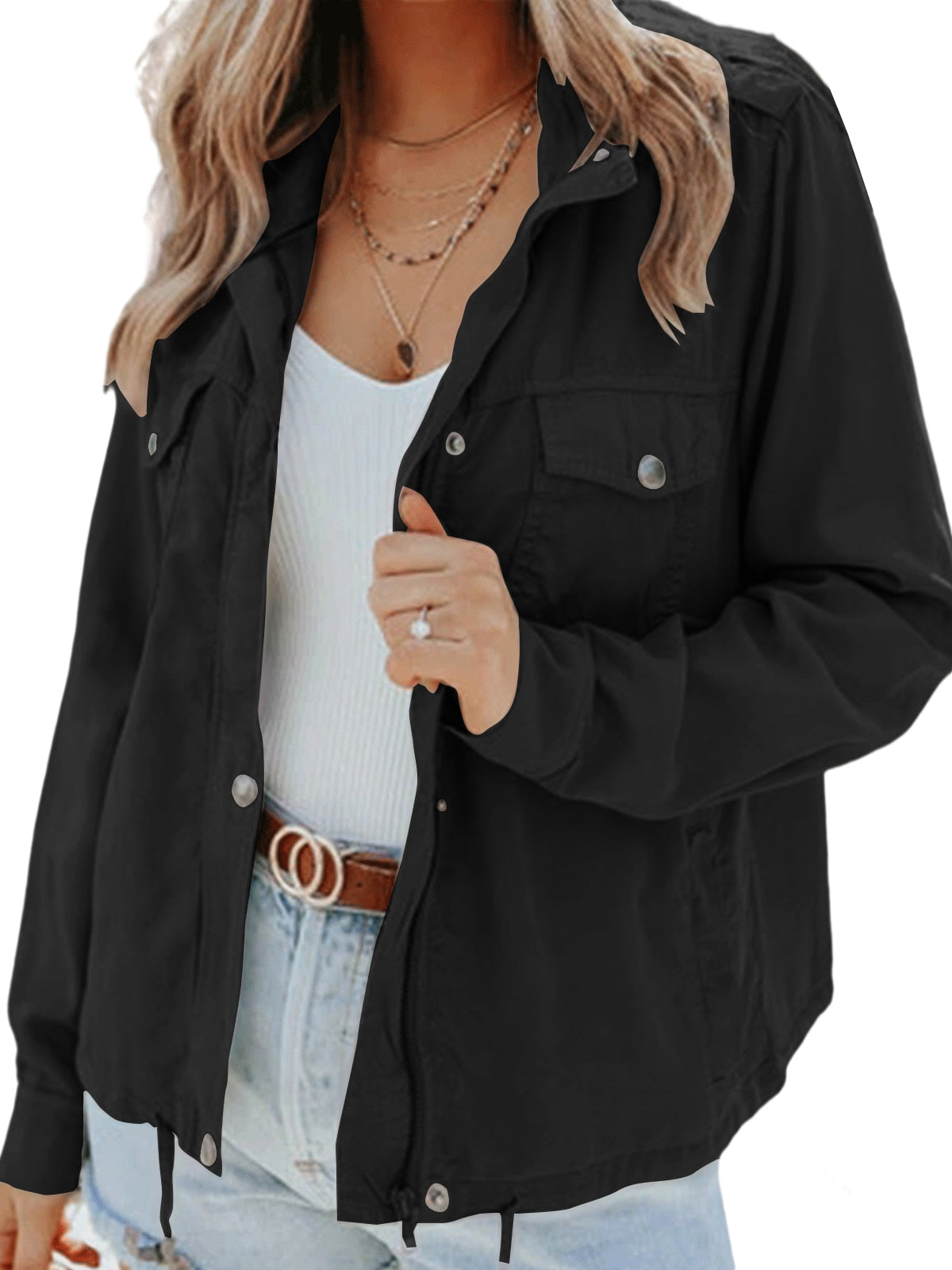 Shopnory | Jacke - Stilvolle und Bequeme Damenjacke