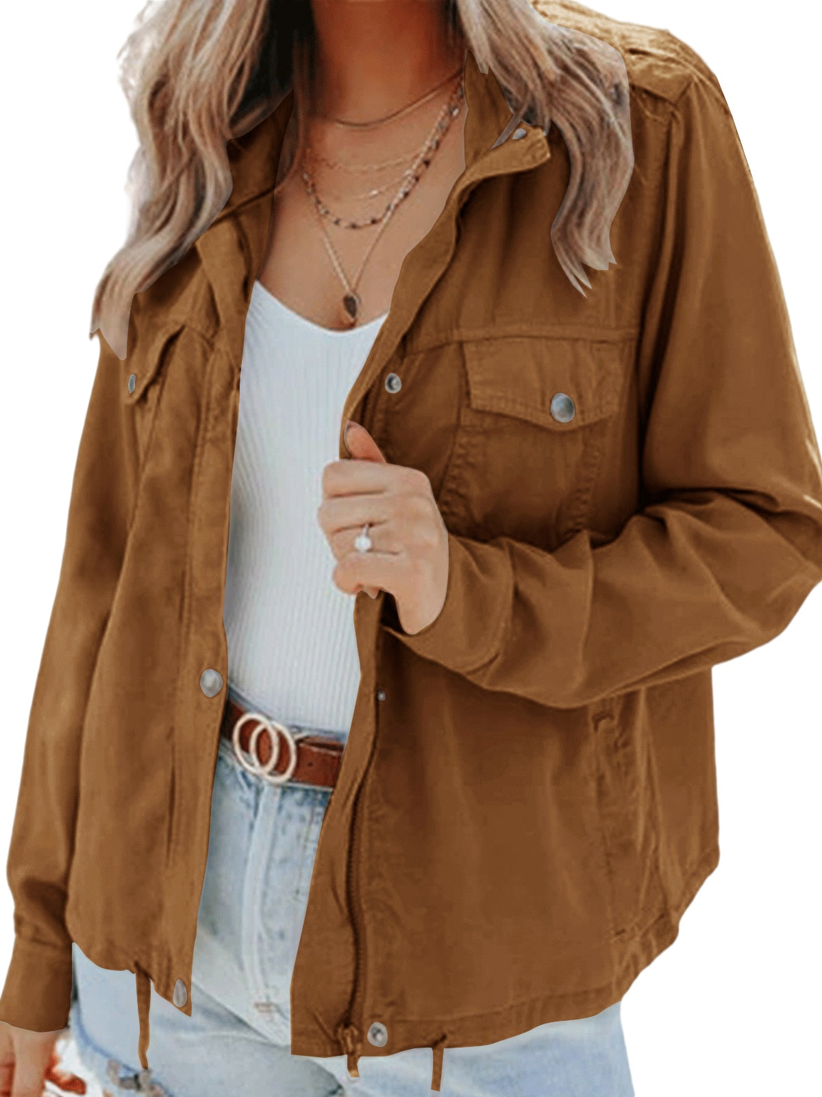 Shopnory | Jacke - Stilvolle und Bequeme Damenjacke