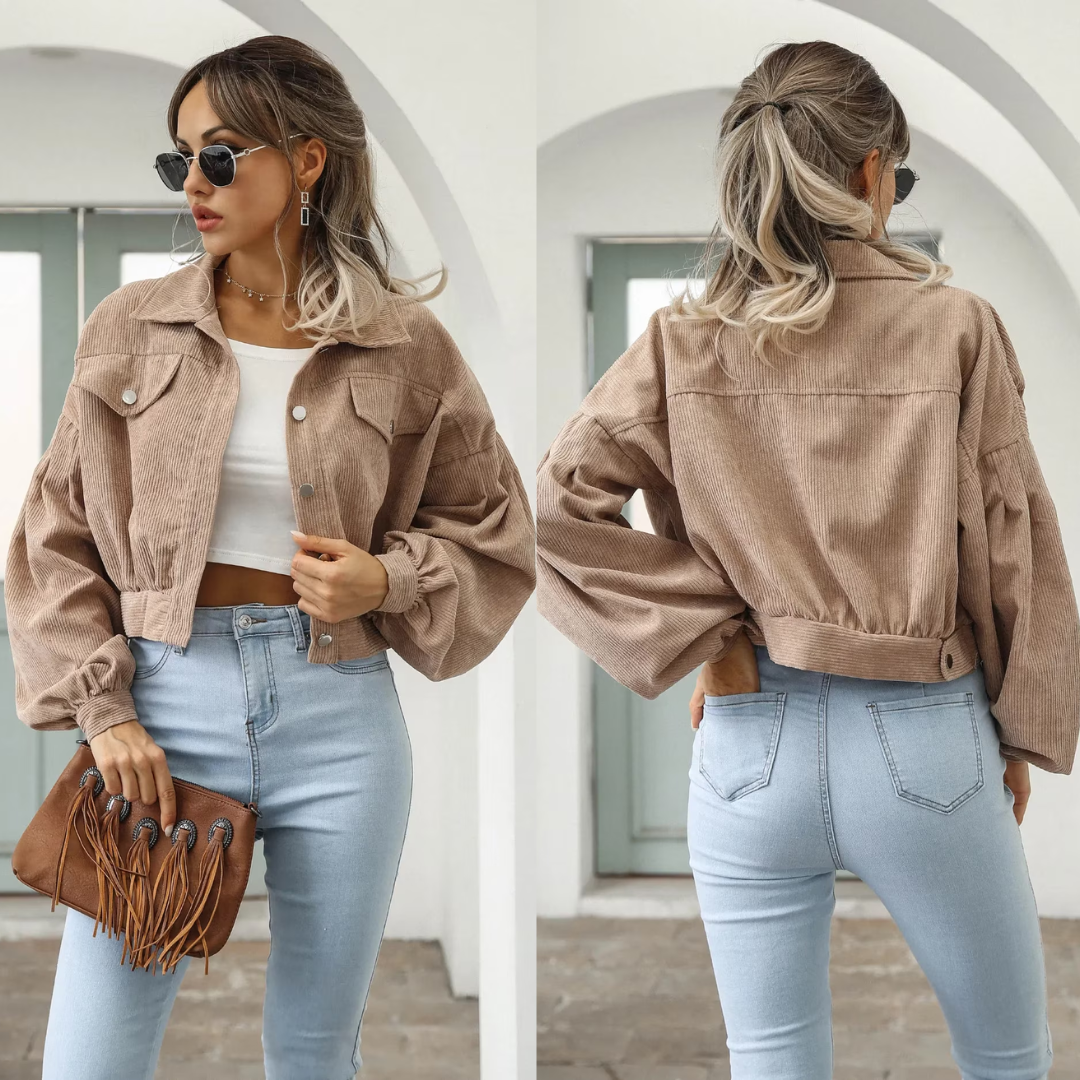 Cropped Bomberjacke - Lässig & Stilvoll