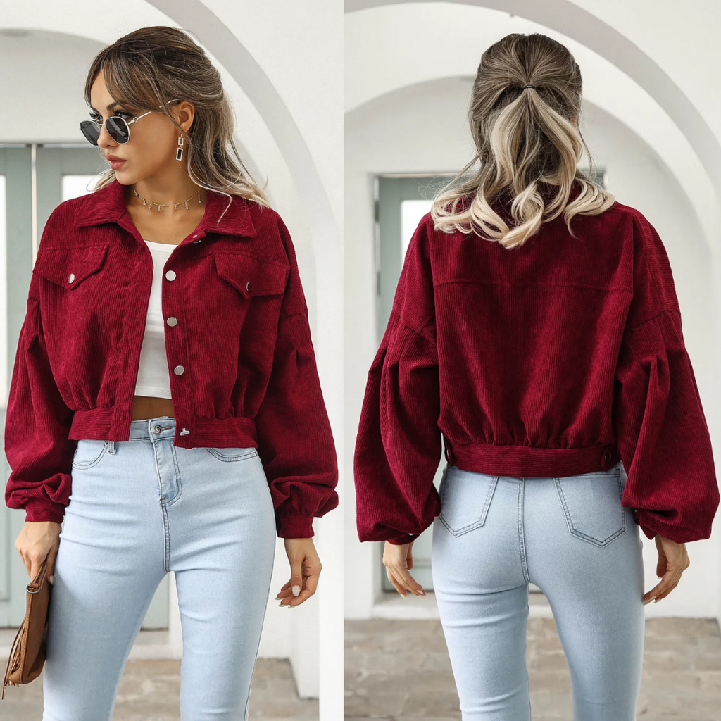 Cropped Bomberjacke - Lässig & Stilvoll