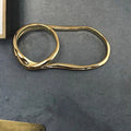 Übertriebener Zwei-Finger-Kreuzverbundring | Shop Nory