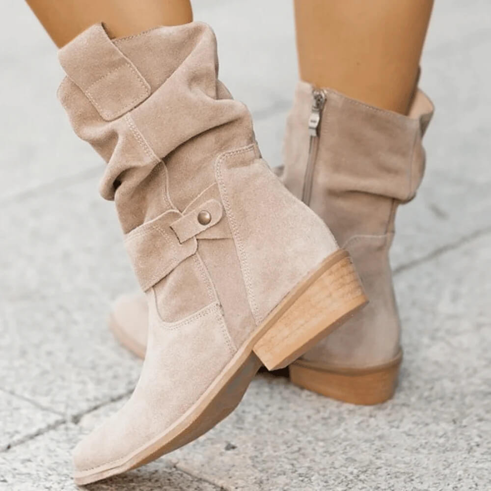 Der Bequeme und Hochwertige Wildleder-Stiefel