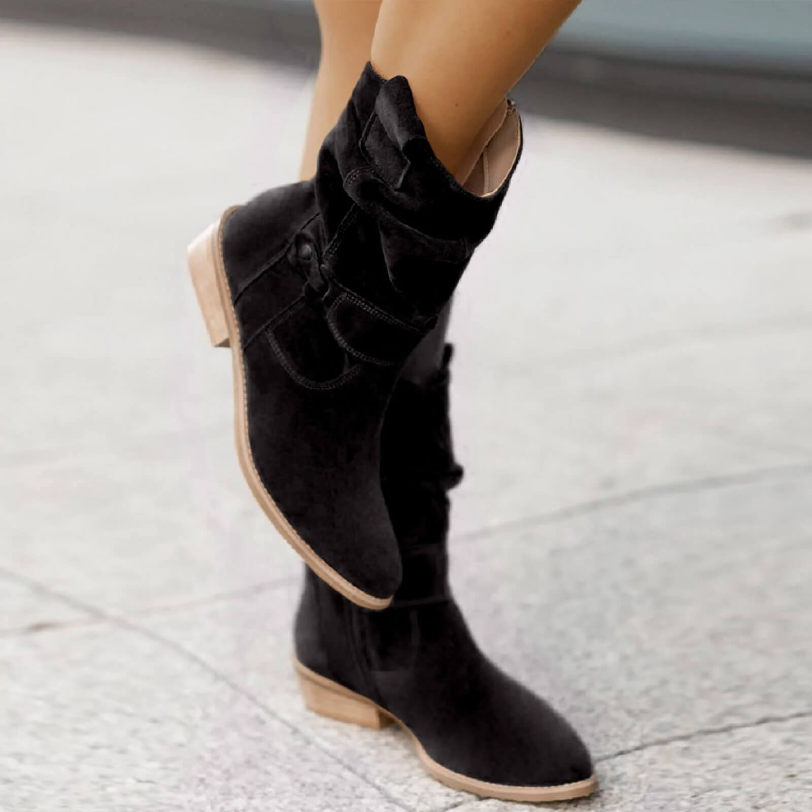 Der Bequeme und Hochwertige Wildleder-Stiefel