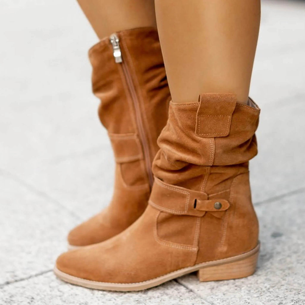 Der Bequeme und Hochwertige Wildleder-Stiefel