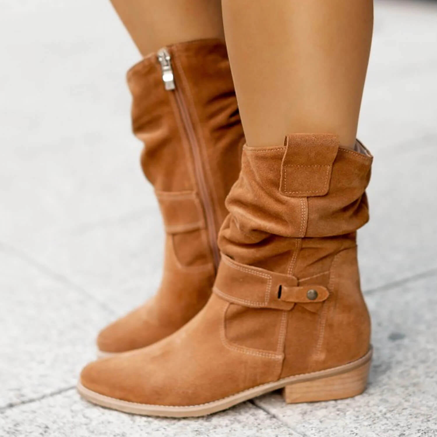 Der Bequeme und Hochwertige Wildleder-Stiefel