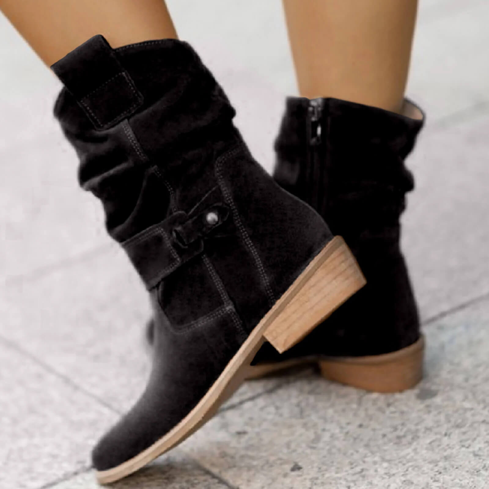 Der Bequeme und Hochwertige Wildleder-Stiefel